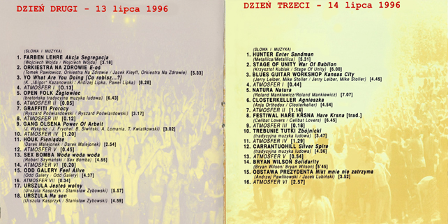 Swawolny Dyzio 3CD Przystanek Woodstock 96 booklet 4